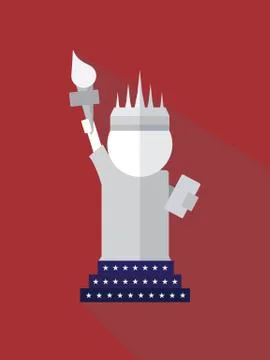 Statue of Liberty Stock Illustration