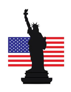 Statue of Liberty Stock Illustration