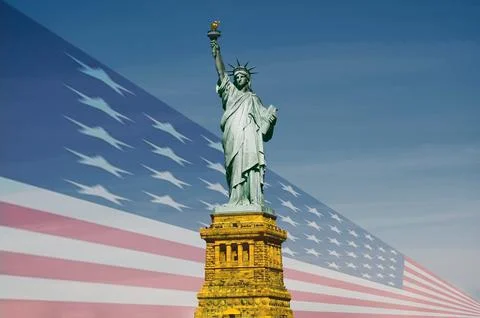 Statue of Liberty Stock Illustration