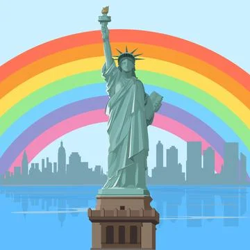 Statue of Liberty Stock Illustration