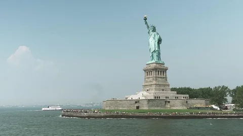 Statue of Liberty Motion Stock Footage 93611815
