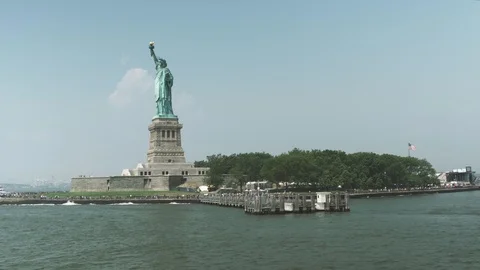 Statue of Liberty Motion Stock Footage 93613192