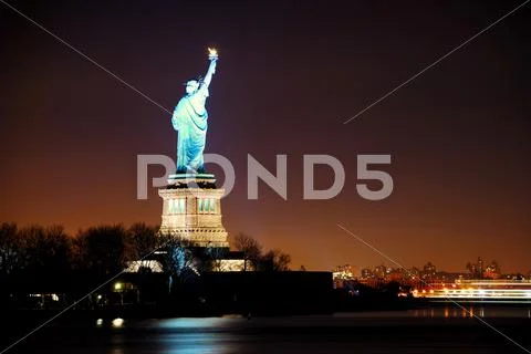 Statue of liberty, new york city Stock Photos