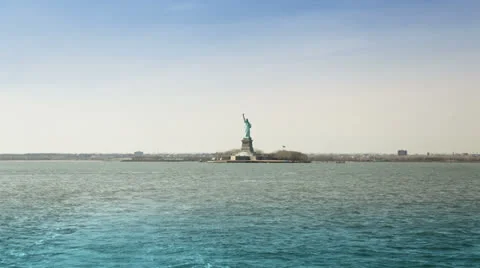 Statue of Liberty, New York Stock Footage 24389765