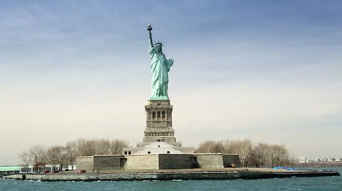 Statue of Liberty, New York Stock Footage 24390358