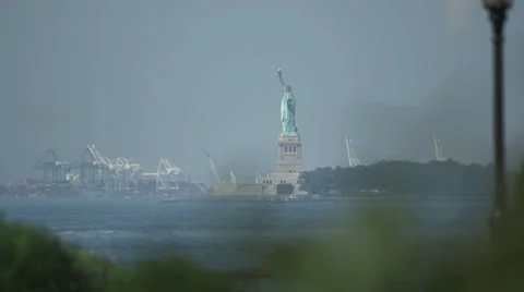 Statue of Liberty NYC 库存影片 61333828