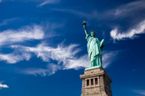 The statue of liberty Stock Photos
