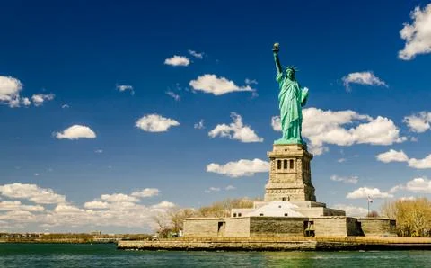 The statue of liberty Stock Photos