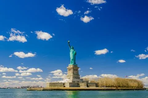 The statue of liberty Fotos de archivo