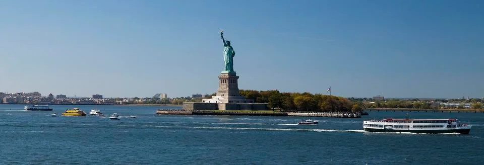 The statue of liberty 스톡 사진
