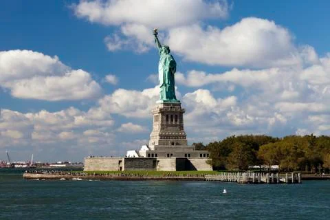 The Statue of Liberty 스톡 사진