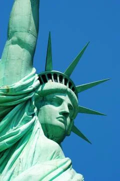 The Statue of Liberty. Stock Photos