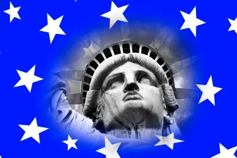 The Statue of Liberty 스톡 사진