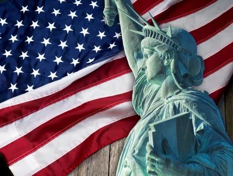 Statue of Liberty. Stock Photos