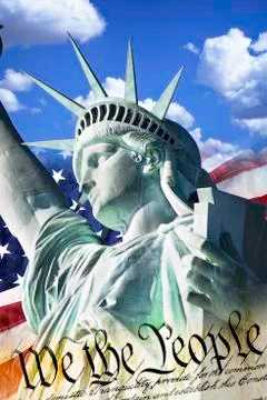 Statue of Liberty. Stock Photos