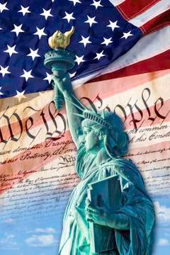 Statue of Liberty. Stock Photos