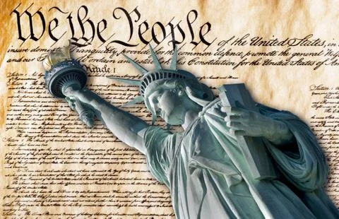 Statue of Liberty. Stock Photos