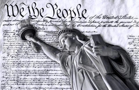 Statue of Liberty. Stock Photos