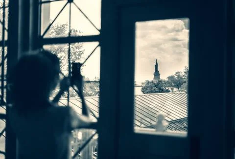 Statue of Liberty Stockfoto's
