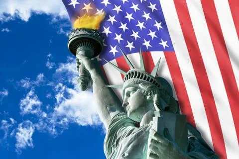 Statue of Liberty. Stock Photos
