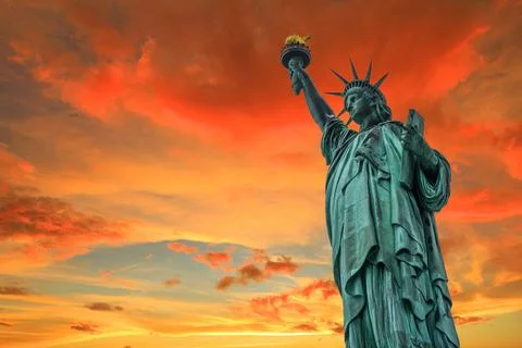 Statue of liberty Stock Photos