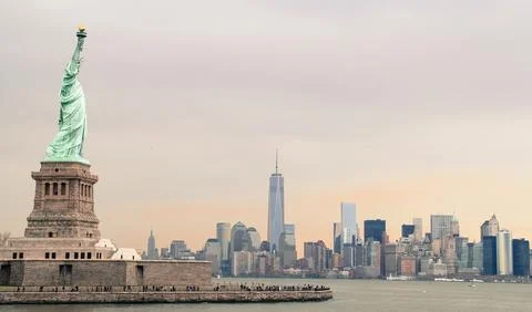 The statue of Liberty Stock Photos