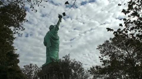 Statue of Liberty REV 스톡 동영상 11024969