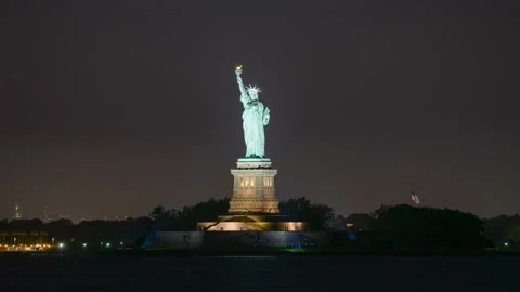 Statue of Liberty Venus Stock Footage 156530718