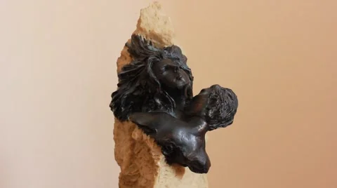 Statue of love Stock Footage 42719985