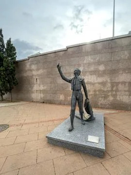 Statue of Luis Miguel Dominguín Stock Photos