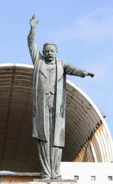 Statue of Luis Muñoz Rivera Stock Photos