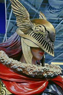 Statue of Malenia from Elden Ring 스톡 사진