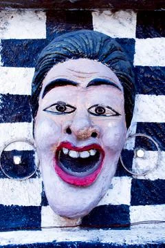 A statue of a man Stock Photos