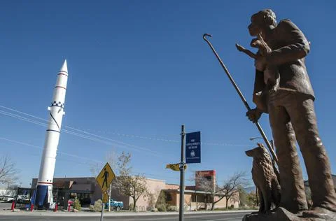 Statue of a man Stock Photos