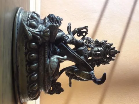 Statue of Manjushree Stock Photos