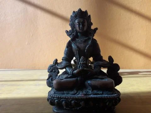 Statue of Manjushree Stock Photos