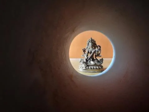 Statue of Manjushree Stock Photos