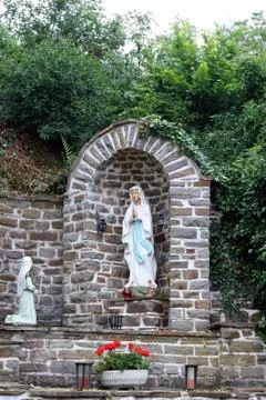 Statue of Mary Stock Photos