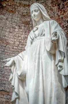 Statue of Mary Stock Photos
