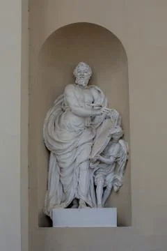 Statue of Matthew the Apostle Stock Photos