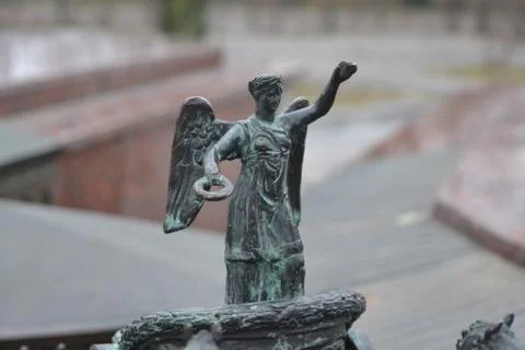 Statue in miniature Stock Photos