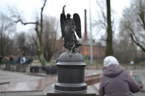 Statue in miniature Stock Photos
