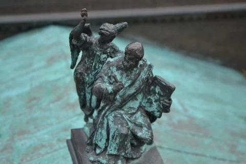 Statue in miniature Stock Photos