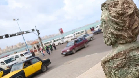 Statue monaly - Alex 動画素材 112157981