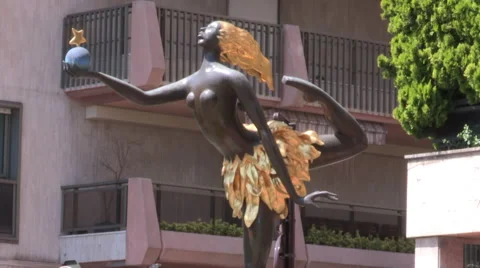 Statue Monte Carlo Stock Footage 48180370