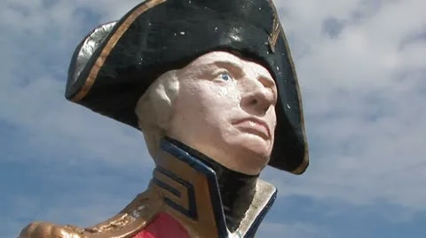 STATUE of NELSON Stock Footage 21794618