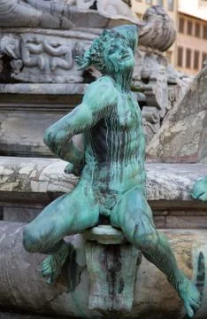 Statue of Neptune Foto stock