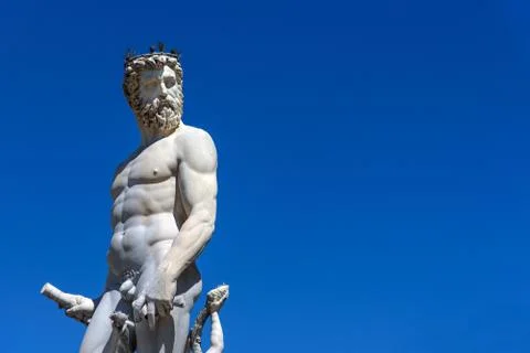 Statue of Neptune Stock Photos