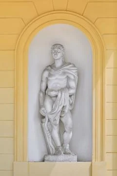 Statue in the Niche Stock Photos