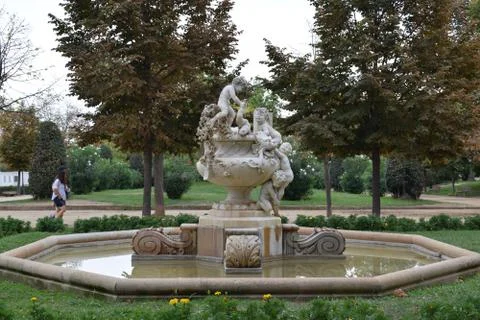 Statue in Park of the Citadel Stock Photos